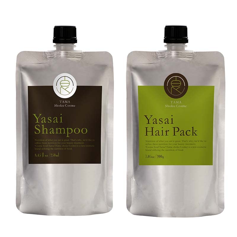 Yasai シャンプー&トリートメント セット Amazon | YASAI シャンプー ヘアパック セット | タマチャンショップ